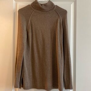 Jeanne Pierre Cotton Turtleneck Sweater
